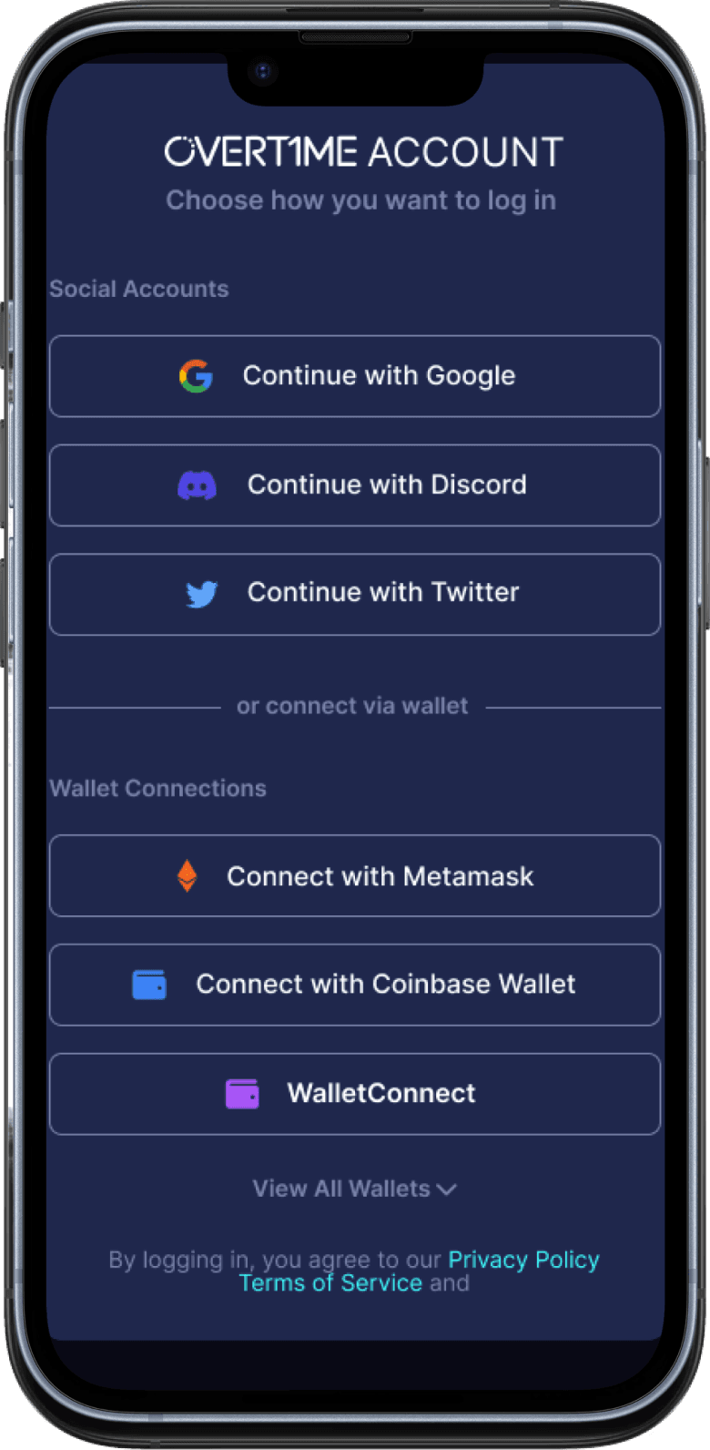 Layer 1: Frictionless Entry screen